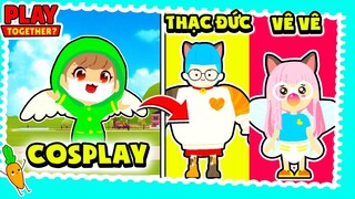 KAMUI THỬ THÁCH COSPLAY VÊ VÊ VÀ THẠC ĐỨC TRONG PLAY TOGETHER