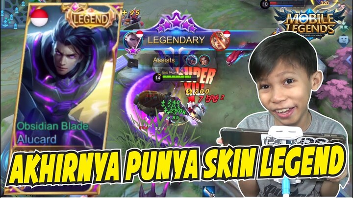 AKHIRNYA BISA BELI SKIN LEGENDS ALUCARD TERMAHAL! - MOBILE LEGENDS INDONESIA