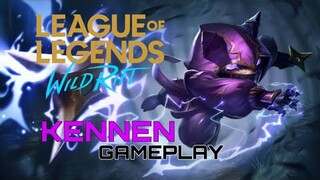 KENNEN GAMEPLAY (ELECTRIC NINJA) LOL WILDRIFT