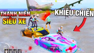 [PUBG Mobile] Gặp Thanh Niên Hổ Báo | Dùng SIÊU XE Khiêu Chiến ĐẦU GAME và CÁI KẾT