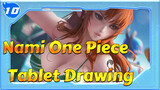 SakimiChan (ilustrator Kanada) / Tablet Drawing / Nami One Piece / Kecepatan Enam Kali_10