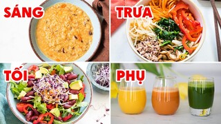 1 NGÀY ĂN EAT CLEAN CỦA NGƯỜI BỆNH TIM