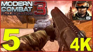 Modern Combat 3 Fallen Nation Mission 5 Chase Android Gameplay Walkthrough Part 5 (Android, iOS)