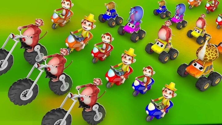 Funny Animals Build Giant Truck Train to Deliver Fruits in Forest | 3D Animated Animals Cartoons - Bilibili Funny Animals Build Giant Truck Train to Deliver Fruits in Forest | 3D Animated Animals Cartoons - Bilibili