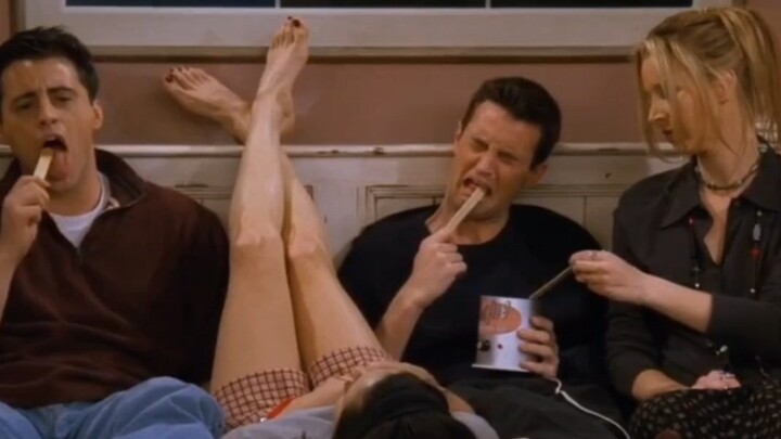 Joey: Why do they eat pizza and I eat hair removal cream?!