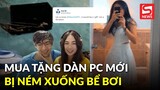 Nữ streamer 15 tuổi bị bố ném dàn PC xuống bể bơi: Cặp đôi streamer nổi tiếng mua tặng cái mới