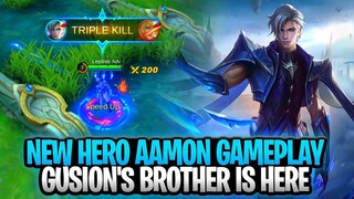 New Assasin/Mage Hero Aamon Gameplay | Mobile Legends: Bang Bang