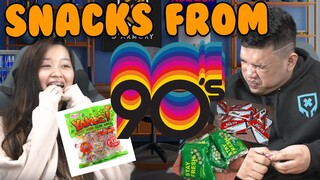 Napaghalataan ang edad!! - WxC TRIES 90's SNACK