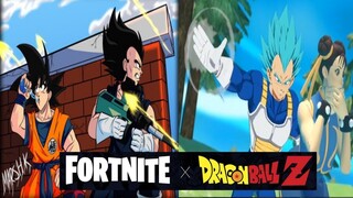 DRAGON BALL X FORNITE | MEMES | Parte 2