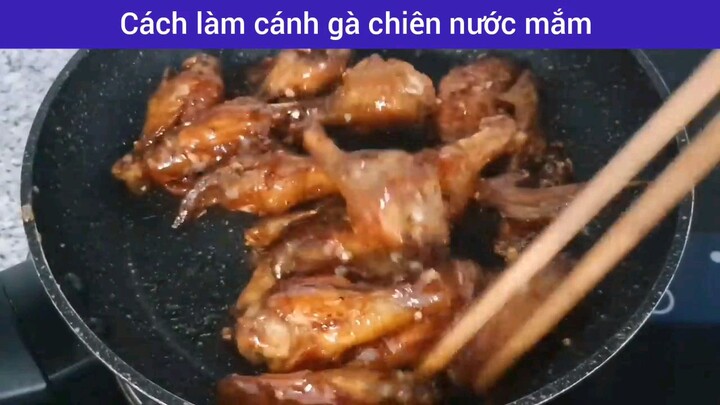 làm gà chiên xốt thơm ngon