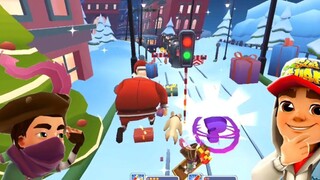 SUBWAY SURFERS NORTH POLE 2021 GIFT RUSH เกมเพลย์ที่แย่ที่สุดของ MKN P