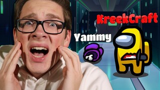 Playing AMONG US w/KreekCraft, Yammy, & MORE!!