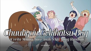 Cerita Sehari-hari Anak SMA yang Random - Review Anime Chuubyou Gekihatsu Boy