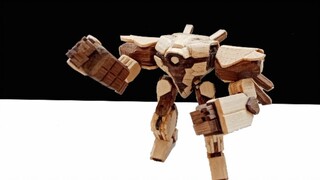 13 ngày, sử dụng tre để tạo ra một Titan Mecha.