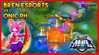 Onic Uses Nana! Onic PH vs Bren Esports Game 2 | MPL-PH S5 - MLBB