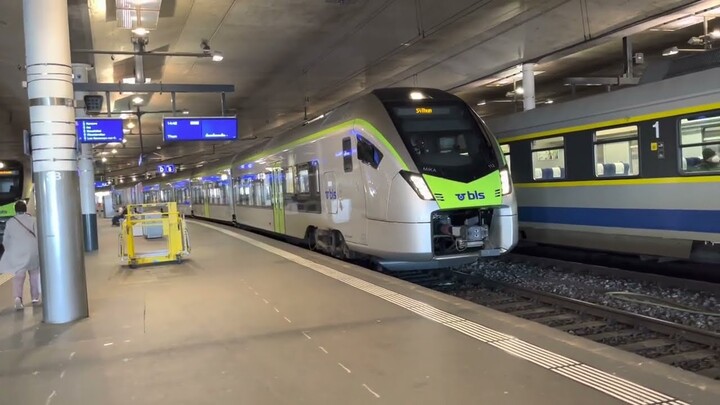 RIDE ON THE BRAND NEW BLS FLIRT 4 "MIKA"! From Burgdorf to Bern with great motor sound