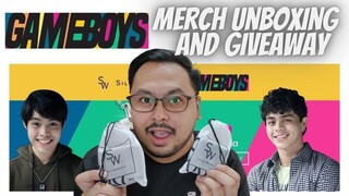 GIVEAWAY! [Gameboys X Silverworks Merch Unboxing and Giveaway] #GameboysXSilverworks