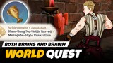 Both Brains and Brawn  (Fontaine World Quest & Hidden Achievement) Genshin Impact 4.1