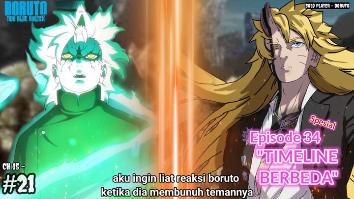 MITSUKI TEWAS DI PERTARUNGAN MELAWAN BORUSHIKI ! - Boruto Two Blue Vortex 15 Part 21