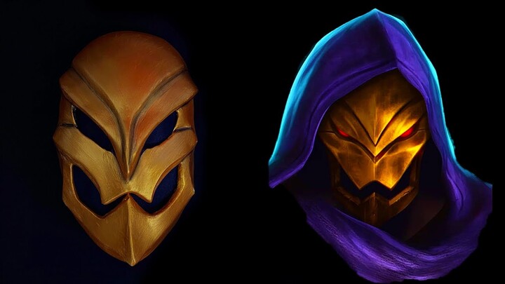 CARA MEMBUAT TOPENG ALDOUS MOBILE LEGEND DARI BUBUR KERTAS