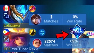 GUSION FAKE WR PRANK IN MCL (pt 4) + I MET PRO YOUTUBER??