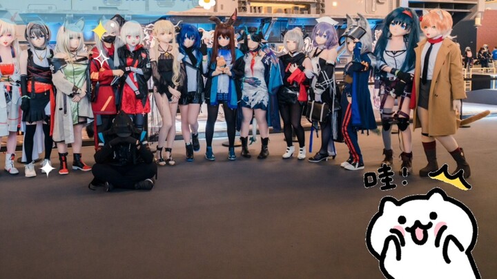 Arknights carnival D3 full kigurumi personal photo collection