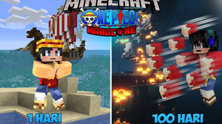 100 วันใน minecraft HardCore แต่ One Piece (ตอนที่ 1)
