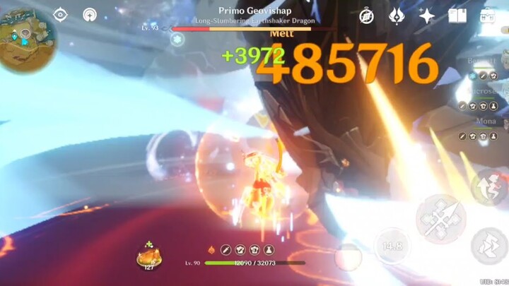 750K DOUBLE CA HUTAO C0 R1 FULL BUILD SHOWCASE - GENSHIN IMPACT