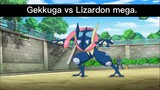 Gekkuga vs Lizardon mega p1 #pokemon