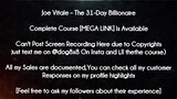 Joe Vitale  course - The 31-Day Billionaire download