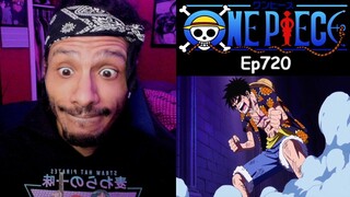 One Piece Episode 720 Reaction | With A Rebel Yell, He Cried Dof Fla-ming Gooo |