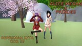 ALICE MEGAN & FRIENDS [ BERKEMAH KITA COK  !!? ] SAKURA SCHOOL SIMULATOR