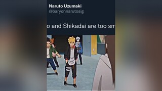 Boruto or Shikadai? naruto boruto borutouzumaki sasuke kakashi sasuke sarada shikadai shikamaru obi