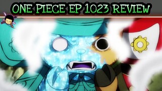 One piece ep 1023 review "Ginamot ni Chopper ang lahat ng naroroon" Chopper vs Queen