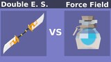 Double Edge VS Force Field (Roblox Bedwars)