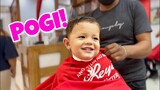 Nitro's First Haircut in the Philippines!