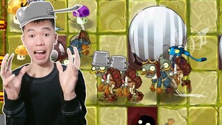 Plants vs Zombies 2 #47: Nếu Nhân BiBi Triệu Hồi Tảng Đá Siêu To Chiến Đấu Với Zombies