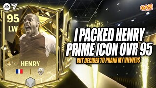 I PACKED HENRY OVR 95 BUT DECIDED TO PRANK MY VIEWERS #fcmobile