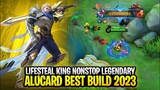 25 Kills! Alucard Best Build with Crazy Lifesteal & Brutal Damage (PLEASE TRY) ~ MLBB