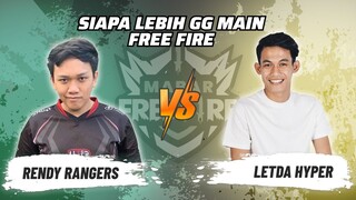 Rendy Rangers vs LetDa Hyper: Adu Skill! Siapa Lebih GG? | Mabar Free Fire Match 11 #short