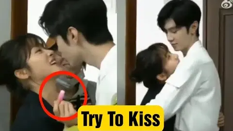 Chen Zheyuan And Shen Yue Bts kissing Moments Mr.Bad Sweet Moments