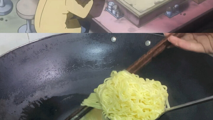 Ramen jagung krim miso yang ditunggu-tunggu oleh Hiroshi