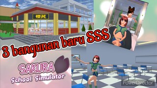 bangunan terbaru sakura school simulator