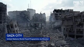 Footage of the Israeli forces attack on Gaza