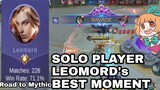 Leomord gameplay | Best Moment, Build, spell, and Guide 💯|
