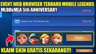 EVENT WEB TERBARU MOBILE LEGENDS x MLA!!! BURUAN KLAIM SKIN GRATIS KALIAN DI EVENT INI