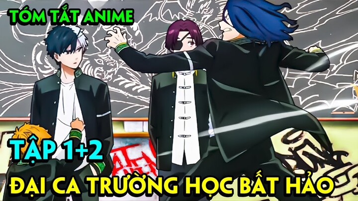 Tóm Tắt Anime | Tôi Muốn Trở Thành Bá Vương Tại Trường Bất Hảo | Tập 1+2 | Review Phim Anime Hay