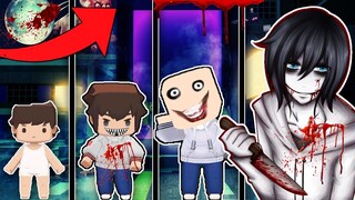 NẾU JEFF THE KILLER CÓ CUỘC SỐNG TRONG MINI WORLD*SỰ THẬT VỀ SÁT NHÂN JEFF THE KILLER