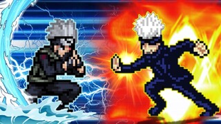 Gojo Satoru VS Kakashi Sharingan