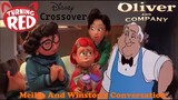 Turning Red And Oliver & Company Crossover - Meilin And Winston's Conversation